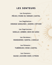 La Bougie Astrale - 12 signes
