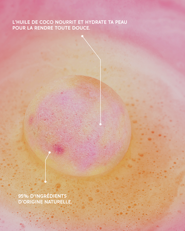 Brume Fleur d'Oranger et boule de bain Merci Handy